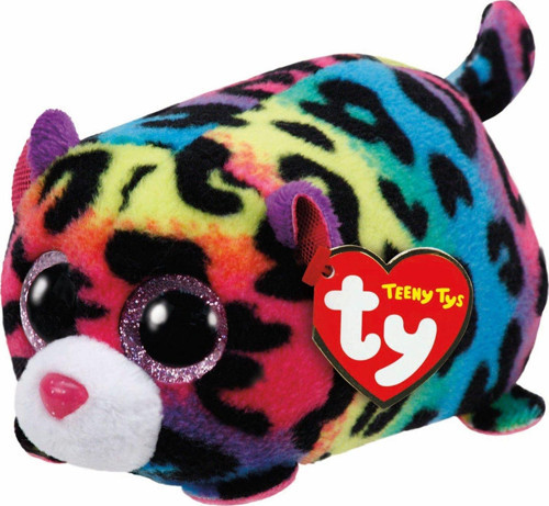 Kız Erkek Çocuk Oyuncak TY Jelly - Multicolor Leopard Kız Erkek Çocuk Eğitici