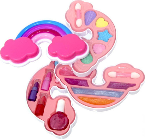 Eğlenceli Oyuncak Pretty Pinky Gökkuşağı Güzellik Seti Kız Erkek Çocuk Eğitici