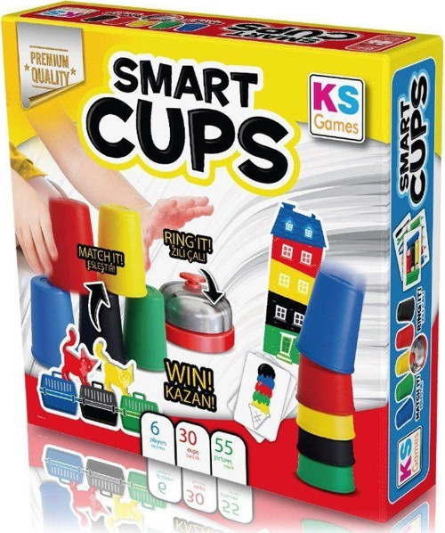 Eğlenceli Oyuncak 25105 Ks, Smart Cup Kutu Oyunu Kız Erkek Çocuk Eğitici