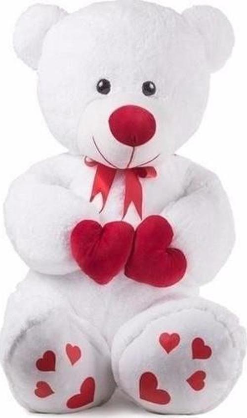 Eğitici Oyuncak 78730 85cm KALPLİ AYI -HLY Kız Erkek Çocuk Eğitici