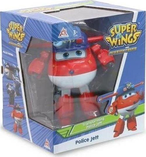 Eğlenceli Oyuncak Harika Kanatlar Dönüşen Figür Polis Jett Kız Erkek Çocuk Eğitici