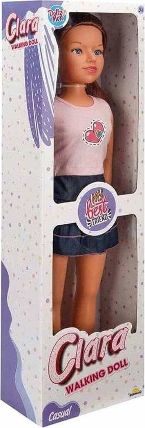 Eğitici Oyuncak Yürüyüş Arkadaşım Clara Casual 80cm 1adet Kız Erkek Çocuk Eğitici Eğitici Oyunca