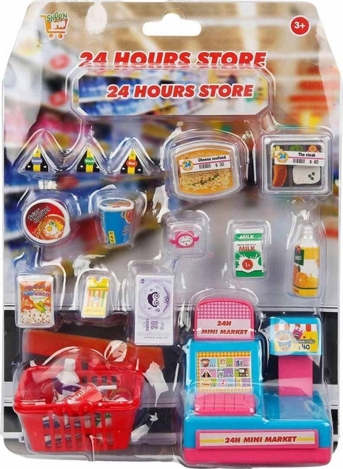 Eğlenceli Oyuncak Mini Market Alışveriş Seti - S00002568 Kız Erkek Çocuk Eğiticila