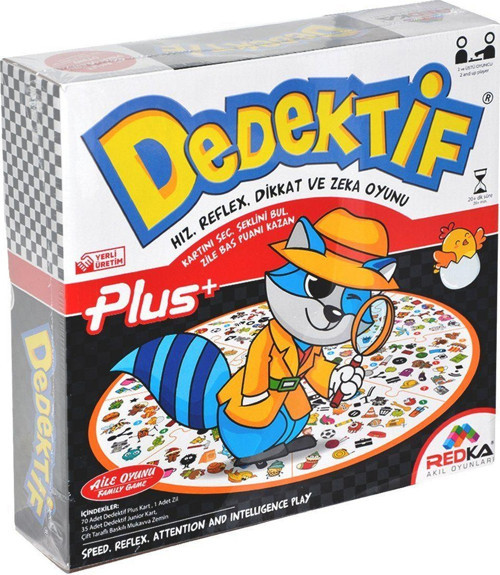 Öğretici Oyuncak 5317 Redka Dedektif Plus Kız Erkek Çocuk Eğitici