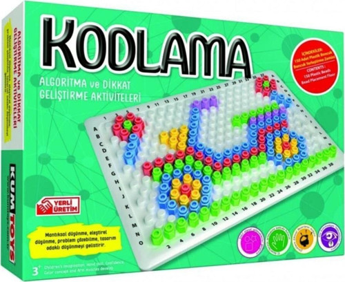 Öğretici Oyuncak 0389 Sihirli Düğmeler 6'lı Paket -Akçiçek Kız Erkek Çocuk Eğitici Eğitici Oyunca