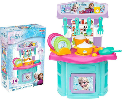Kız Erkek Çocuk Oyuncak 03601 Frozen Bavulum Güzellik Seti Kız Erkek Çocuk Eğitici