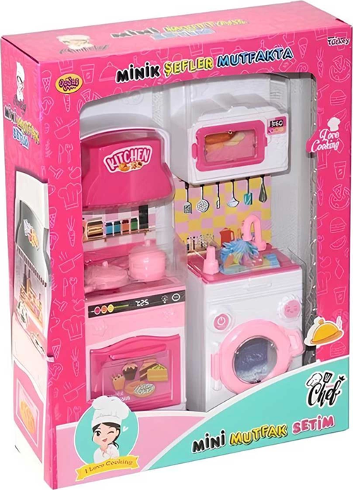 Eğitici Oyuncak Oydaş Minik Şefler Buzdolabı 02356 Kız Erkek Çocuk Eğitici