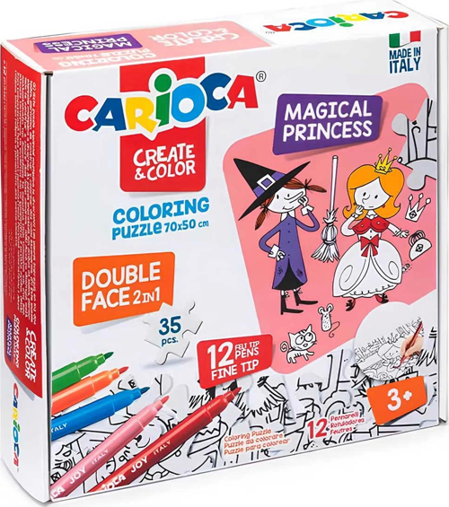 Öğretici Oyuncak Carioca Yüz Boyası 6 Gram 6 Renk Fosforlu 43156 Kız Erkek Çocuk Eğitici Eğitici