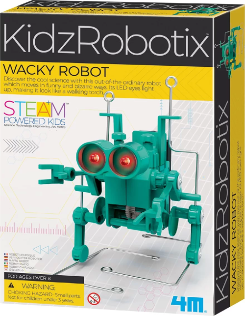 Eğitici Oyuncak 4M Çılgın Robot Kiti Kız Erkek Çocuk Eğitici