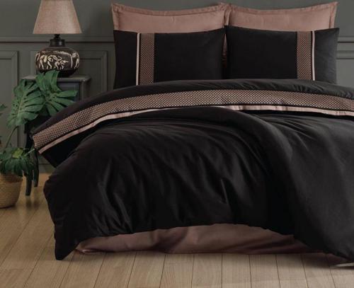 Ranforce Çift Kişilik Nevresim Takımı Borderline Tulkas V2 Siyah