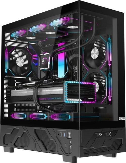 DRx7641 Ryzen 7 5700X 32GB 1TB NVMe 8GB RTX5060 24.5 İnç 300Hz 1ms Oyuncu Hazır Sistem