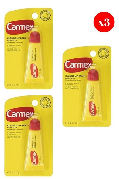 Classic Lip Balm Medicated 10 Gr X3 ADET