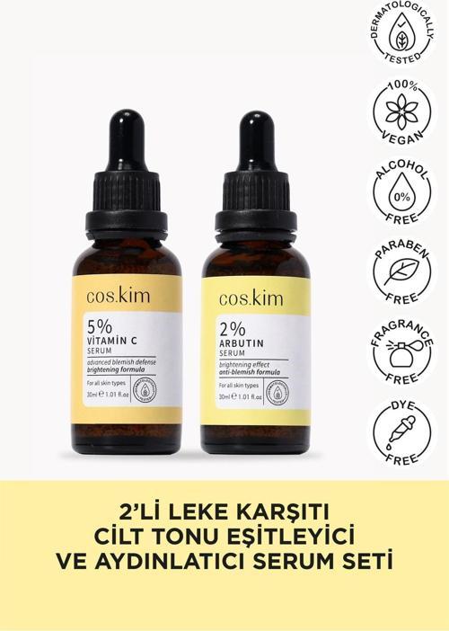 2’Li Leke Karşıtı Ve Cilt Tonu Eşitleyici Serum Seti