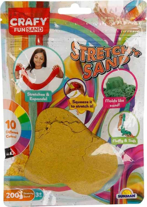Eğitici Oyuncak Streç Oyun Kumu Yeşil 200 gr Kız Erkek Çocuk Eğitici
