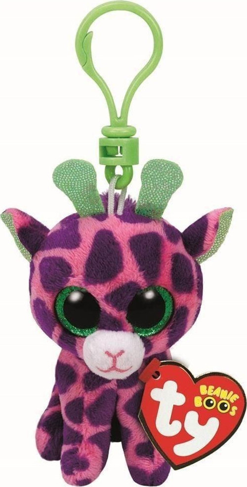Eğitici Oyuncak TY Gilbert - Pink Giraffe Anahtarlık Kız Erkek Çocuk Eğitici