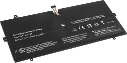 Lenovo Yoga 900-13ISK, 900-13ISK2 L14L4P24 L14M4P24 Batarya ile Uyumlu Pil