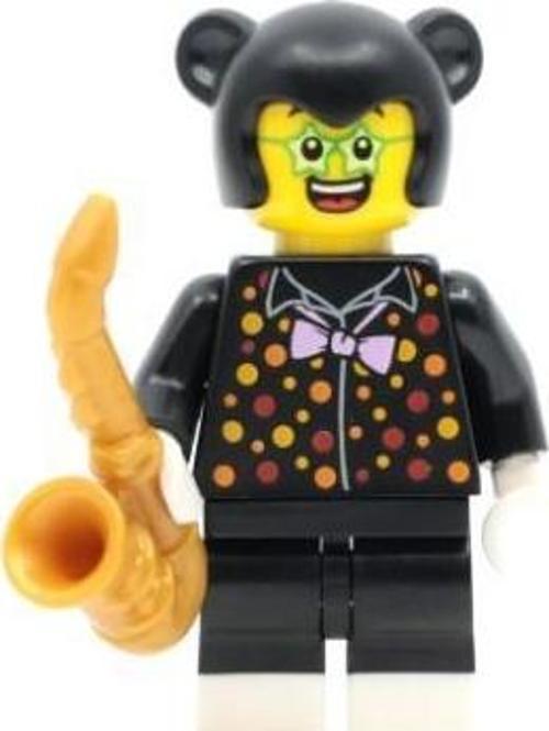 Orjinal Minifigür Party Cat a fun saxophonist in a cat costume +6 Yaş (1 Parça)