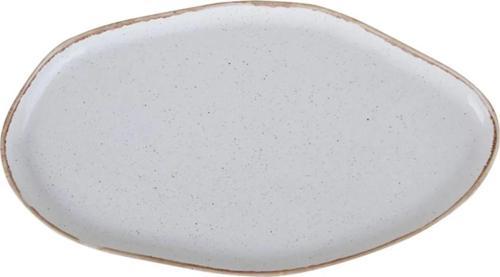Pure Seasons Bej Kayık Tabak 27cm