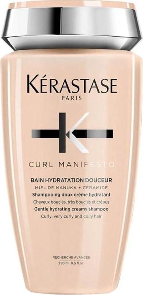 Curl Manifesto Bain Hydratation Douceur Kıvırcık Saçlar için Besleyici Şampuan 250 ml
