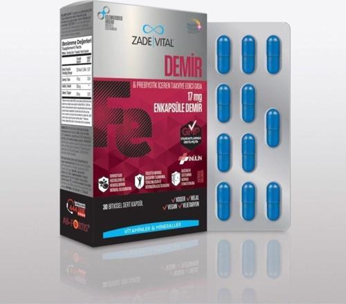 Demir Iron (1 KUTU) 30 Kapsül.