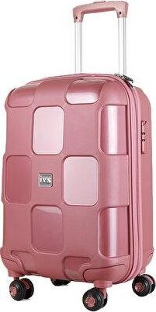 Gül Kurusu Valiz Kabin Boy Kabin Boy Seyahat Çantası PP4040-625-S Pembe