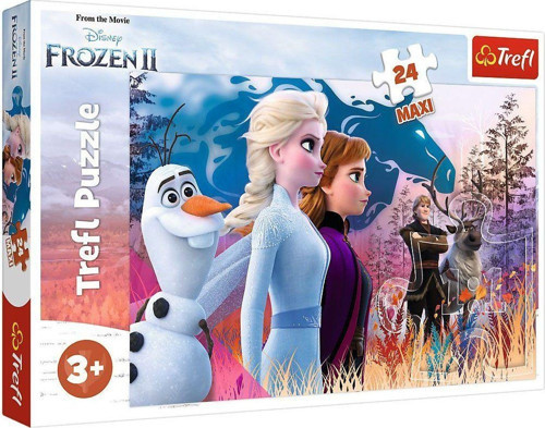 PUZZLE-14298 Frozen II 24 Parça Maxi Çocuk Puzzle