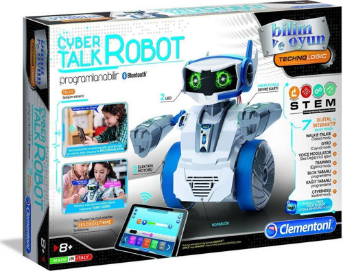 64447 Cyber Talk Robot - Robotik Laboratuvarı +8 yaş