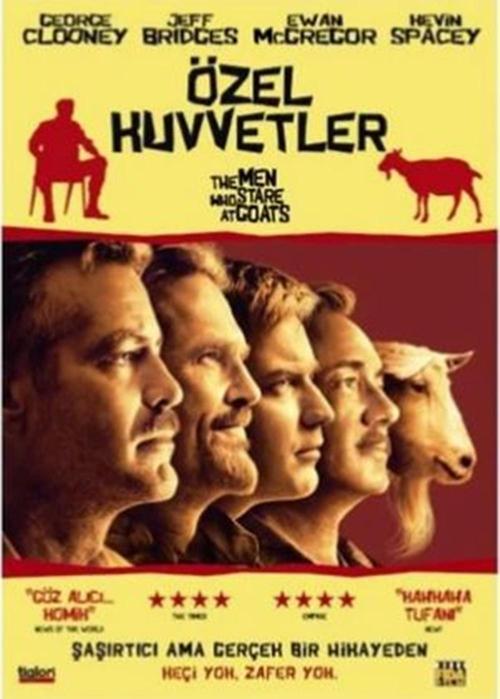 Özel Kuvvetler - The Men Who Stare At Goats ( Türkçe Dublaj ) ( Ambalajında - Sıfır ) DVD