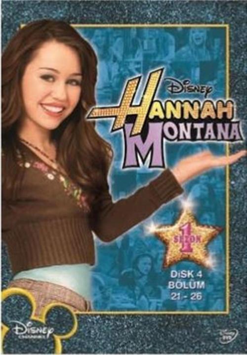 Hannah Montana - Sezon 1 - Disk 4 - Bölüm 21-26 ( Türkçe Dublaj ) ( Ambalajında - Sıfır ) DVD