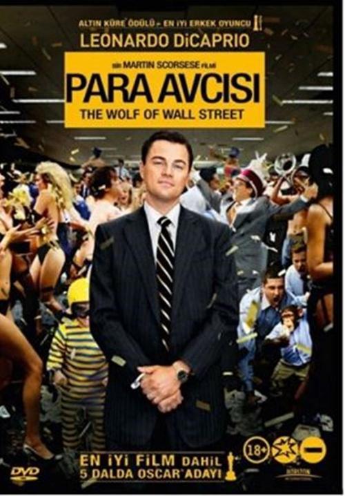 Para Avcısı - The Wolf Of Wallstreet ( Türkçe Dublaj ) ( Ambalajında - Sıfır ) DVD