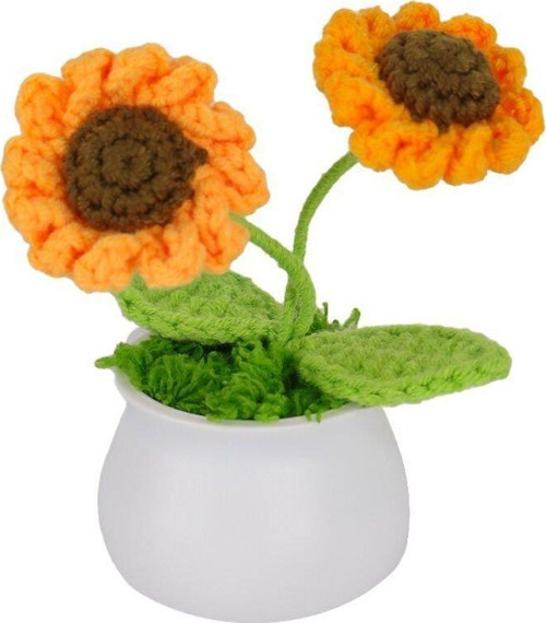 FL-3 12Lİ Kroşe Örgü Ayçiçeği -Birliktoys