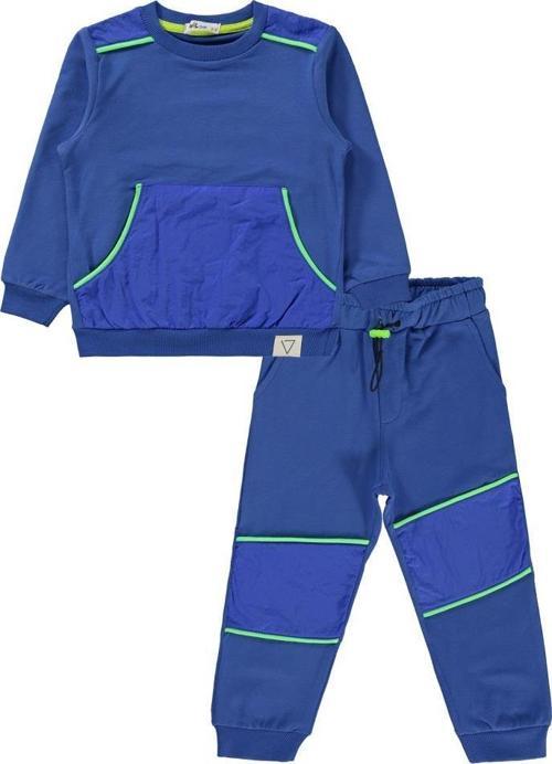 Mikro Cepli Biyeli 2-5 Yaş Eşofman Takımı - Mavi2-3 Yaş