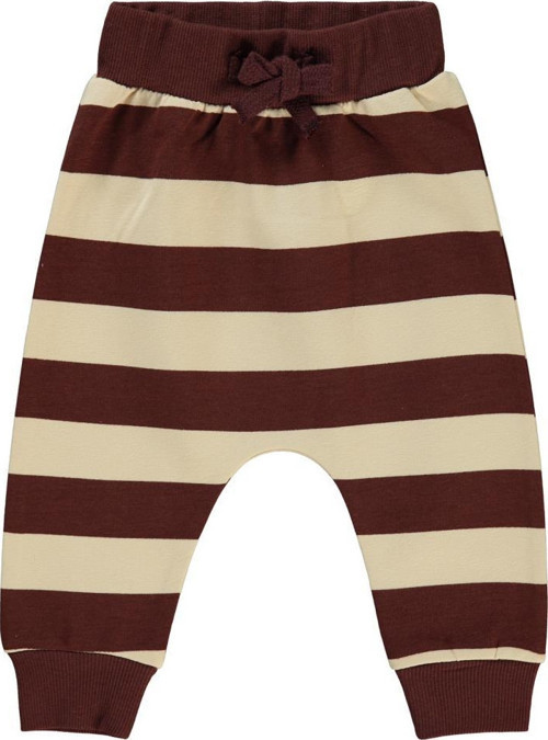 Çizgi 6-18 Ay Eşofman Altı - Kahverengi6-9 Ay