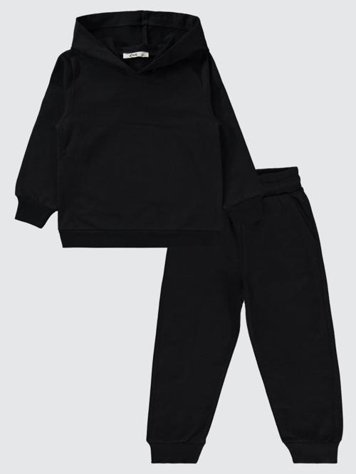 Unisex Basic 2-5 Yaş Eşofman Takımı - Siyah2-3 Yaş