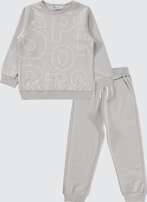 2-5 Yaş Eşofman Takımı - Gri2-3 Yaş
