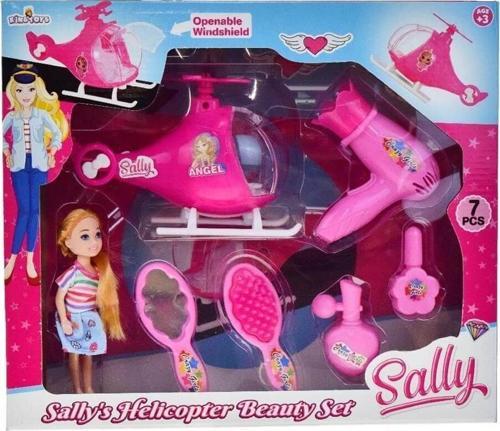 SALLY HELİKOPTER BEAUTY SET Kız Erkek Çocuk Oyuncak Eğitici Oyuncaklar