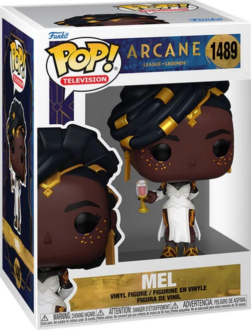 Funko POP Animation: Arcane: League of Legends - Mel Kız Erkek Çocuk Oyuncak Eğitici Oyuncaklar