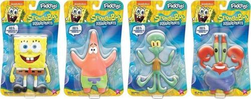 FLE04000 Flexfigs Figür Sponge Bob - Sünger Bob - 1adet Stokta Olan Gönderilir Kız Erkek Çocuk Oyunc