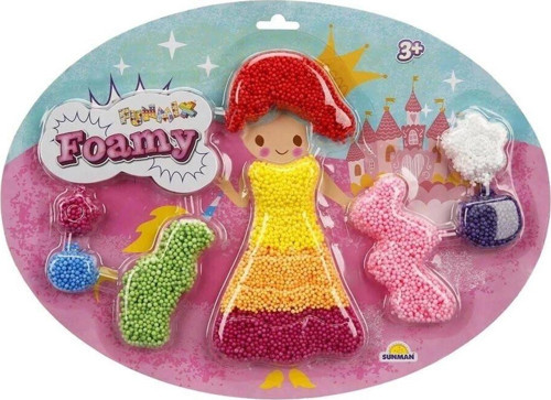 1003565 Funmix Foamy Renkli Dünyalar Slime - 1adet Stokta Olan Gönderilir Kız Erkek Çocuk Oyuncak Eğ