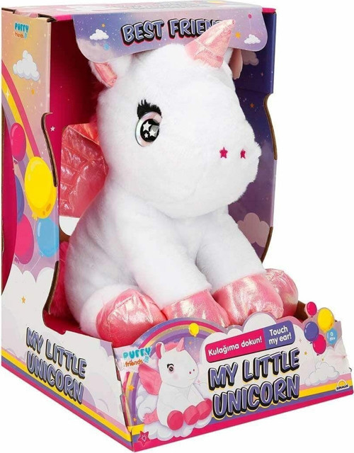 3378 My Little Unicorn Işıklı Peluş Kız Erkek Çocuk Oyuncak Eğitici Oyuncaklar