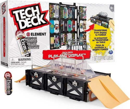 60503 Tech Deck Kaykay Mağazası Oyun Seti Kız Erkek Çocuk Oyuncak Eğitici Oyuncaklar