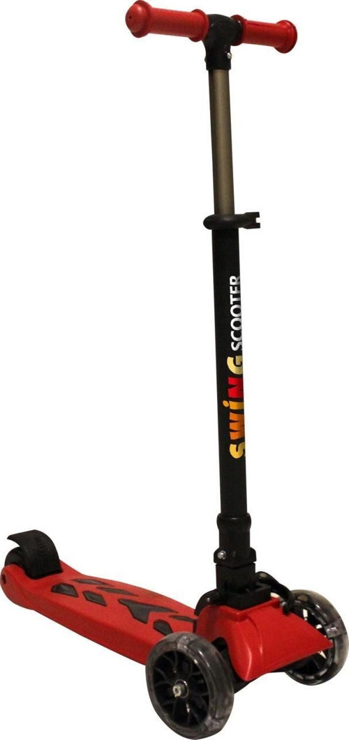 SWİNG SCOOTER KIRMIZI IŞIKLI Kız Erkek Çocuk Oyuncak Eğitici Oyuncaklar
