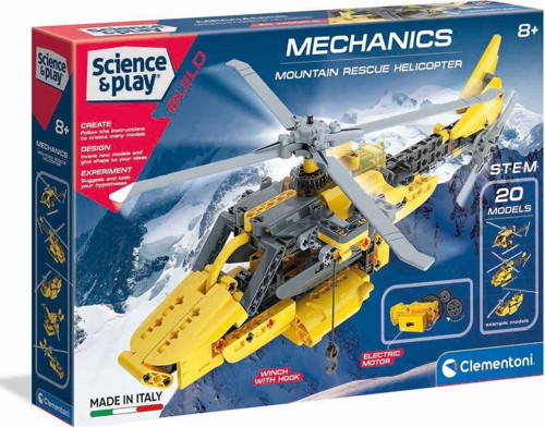 75063TR Kurtarma Helikopteri - Mekanik Laboratuarı +8 yaş Kız Erkek Çocuk Oyuncak Eğitici Oyuncaklar