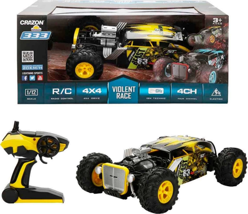 1:12 USB Şarjlı Uzaktan Kumandalı 4x4 Off Road Araba - S00005014 Kız Erkek Çocuk Oyuncak Eğitici Oyu