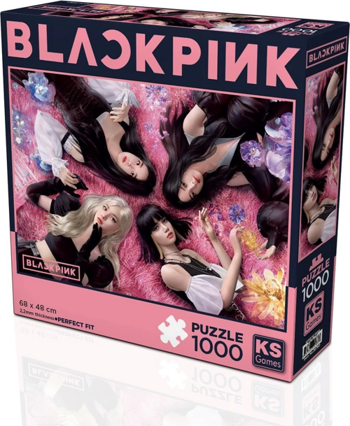 KS Games Black Pink Puzzle 1000 Parça 20783 Kız Erkek Çocuk Oyuncak Eğitici Oyuncaklar