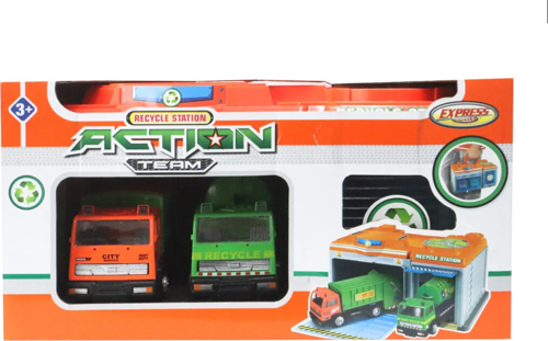 Express Wheels Metal Araçlı Çantalı Temizlik Araçları Seti Kız Erkek Çocuk Oyuncak Eğitici Oyuncakla