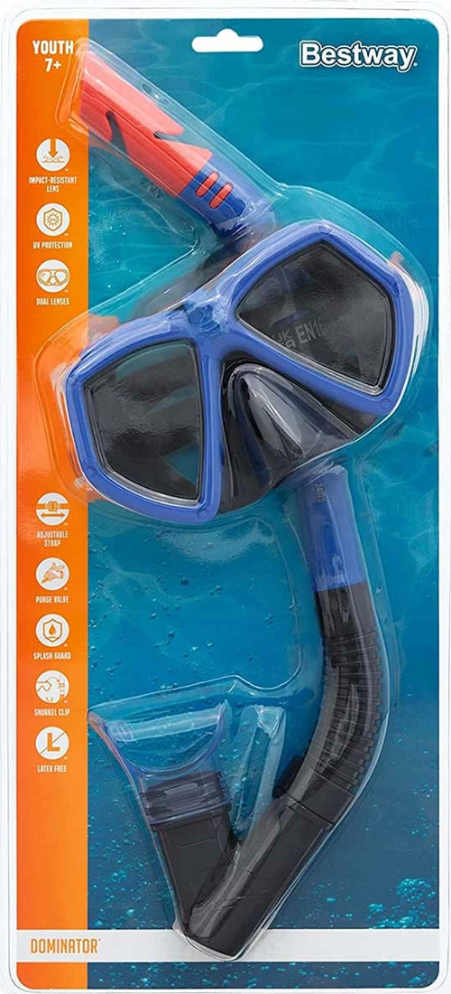 Bestway Dominator Snorkel Maske 24070 Kız Erkek Çocuk Oyuncak Eğitici Oyuncaklar