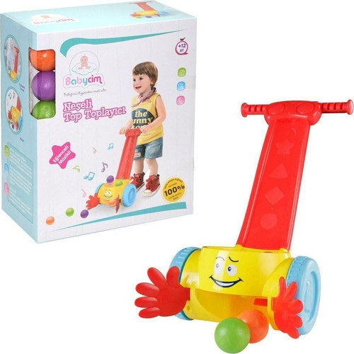 Babycim Neşeli Top Toplayıcı Oyunu Kız Erkek Çocuk Oyuncak Eğitici Oyuncaklar