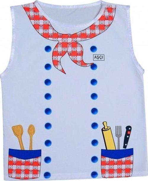 AND-5118 Aşçı Kostümü Kız Erkek Çocuk Oyuncak Eğitici Oyuncaklar