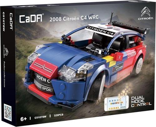 C51078W Cada 2008 Citroen C4 WRC Blok Seti 329 Parça -Vagon life Kız Erkek Çocuk Oyuncak Eğitici Oyu